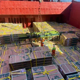 Imagem da tividade RELIANCE conduz operação de Eucatex com maestria no Porto de Santos